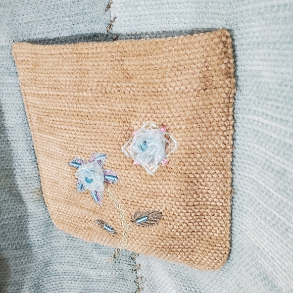 VINTAGE Patchwork Vest Size XL Napa Valley Women's - Picture 4 of 5